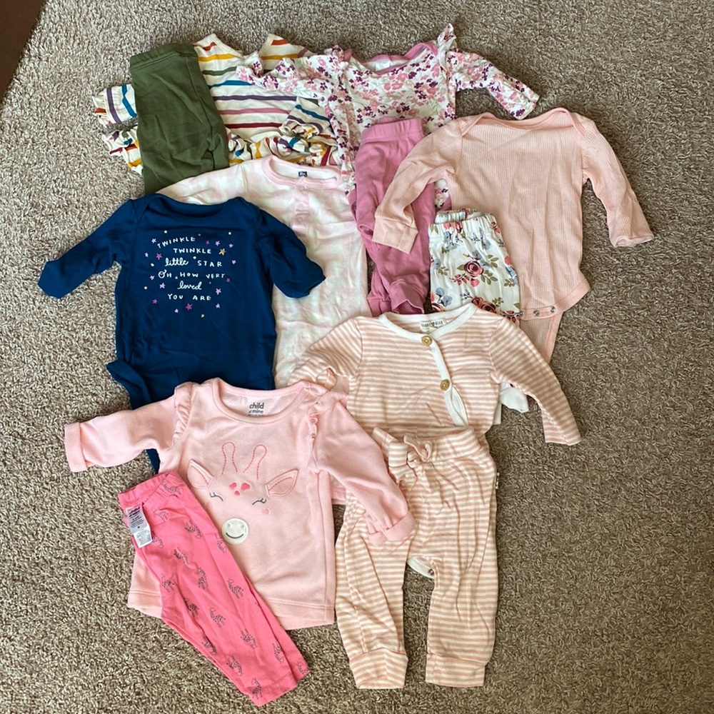 COPY - 3-6 month baby girl sets